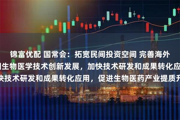 锦富优配 国常会：拓宽民间投资空间 完善海外综合服务体系 推动我国生物医学技术创新发展，加快技术研发和成果转化应用，促进生物医药产业提质升级